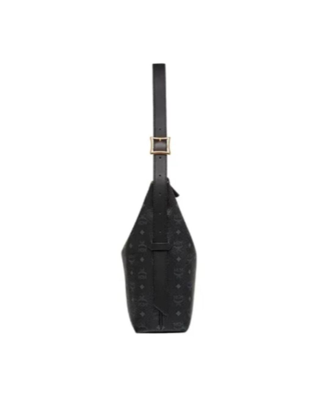 MCM Black Large Aren Shoulder Bag