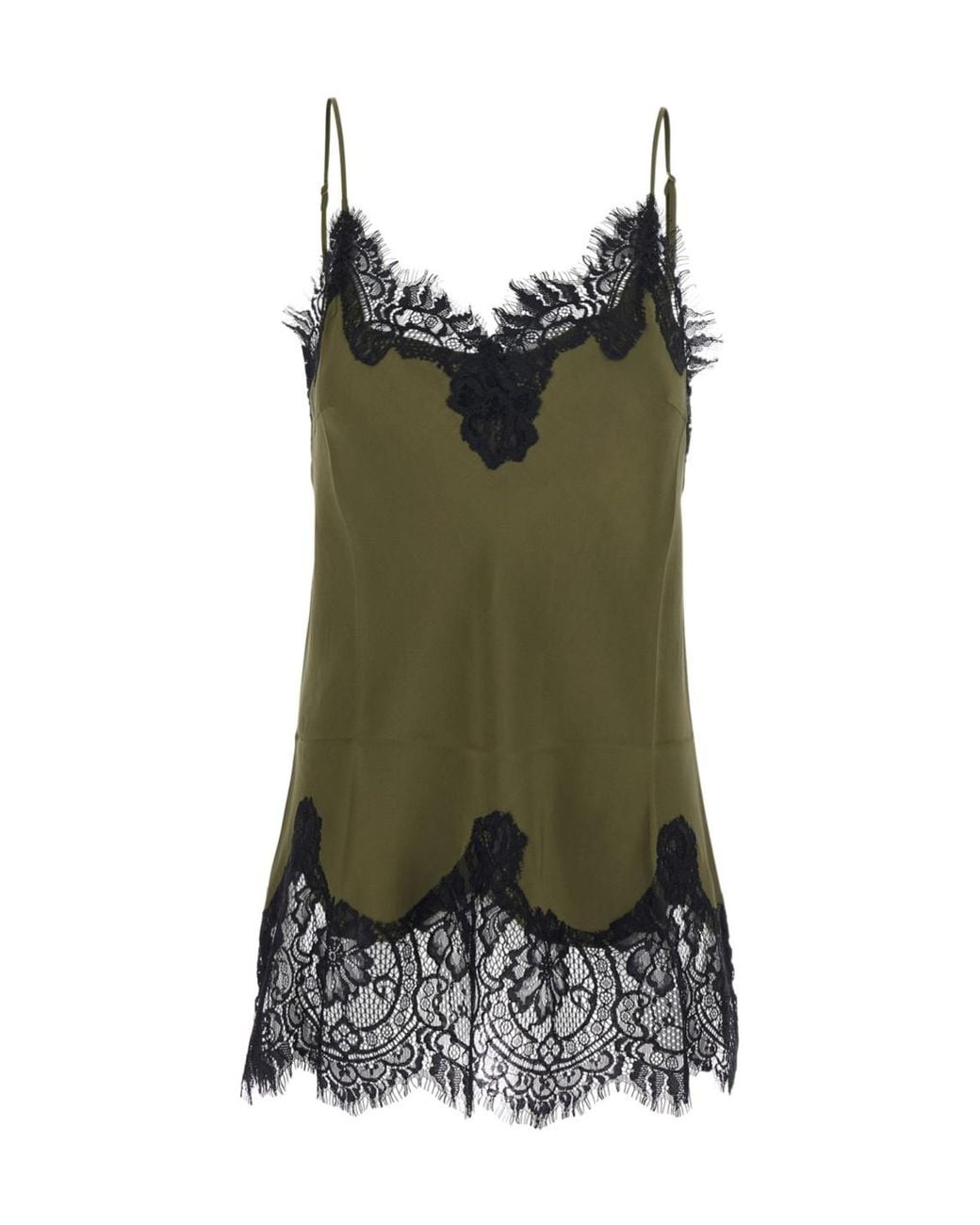 Gold Hawk Green Sleeveless Vest