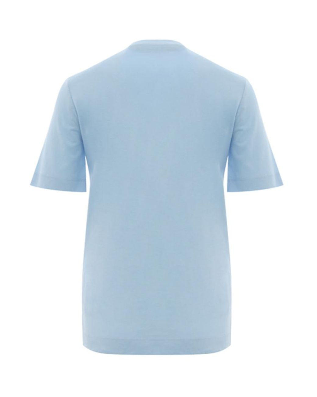 Moschino Blue Heart-Shaped Logo T-Shirt