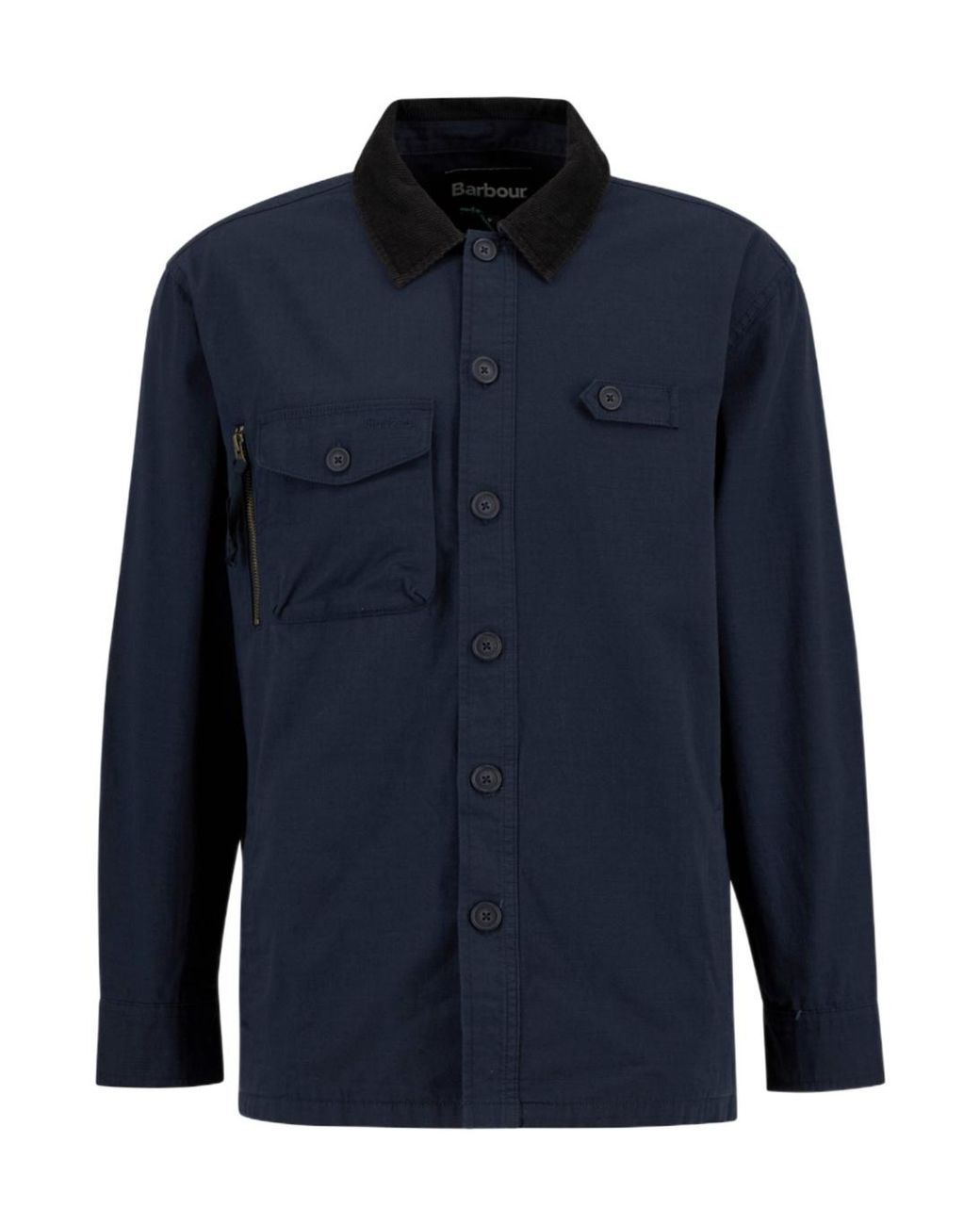 Barbour Blue Endurance Ripstop Overshirt for men