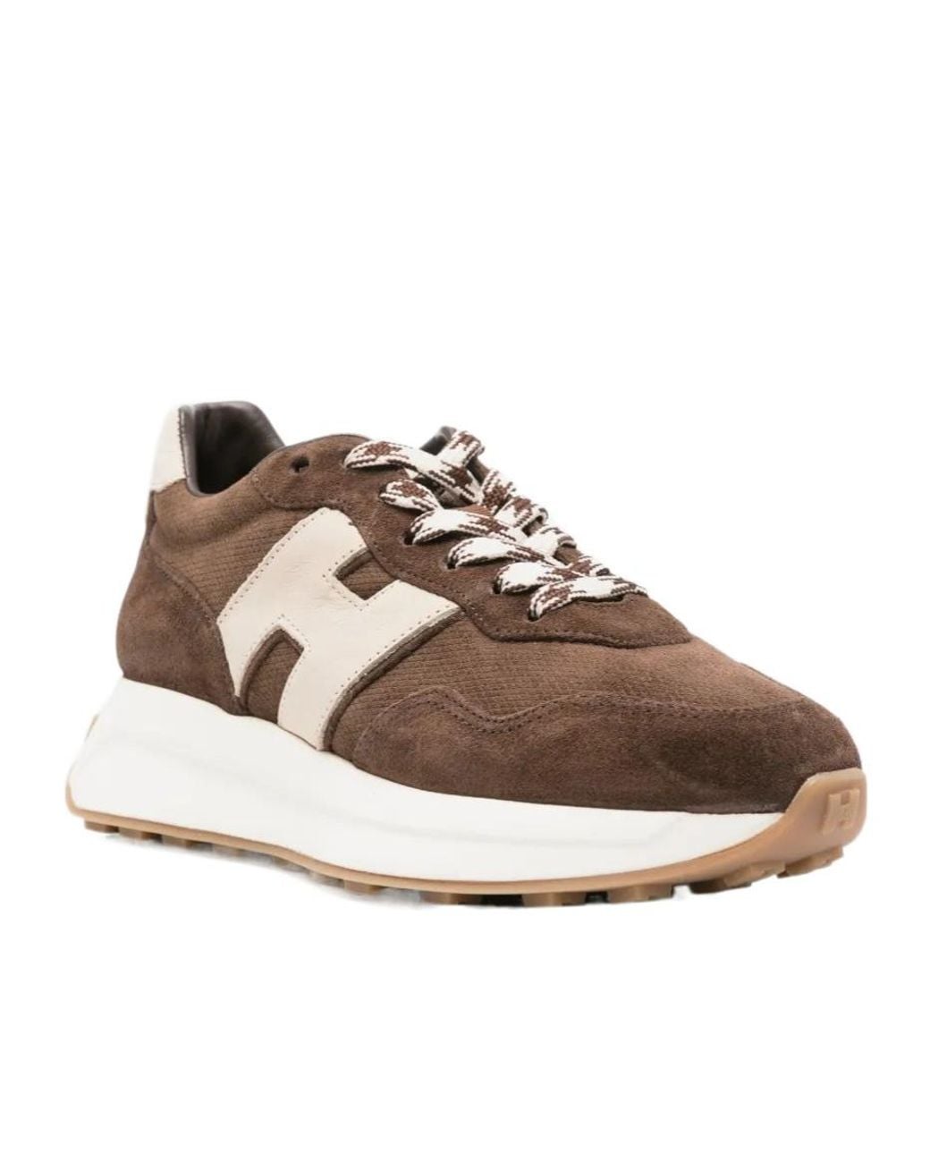 Hogan Brown H641 Sneakers