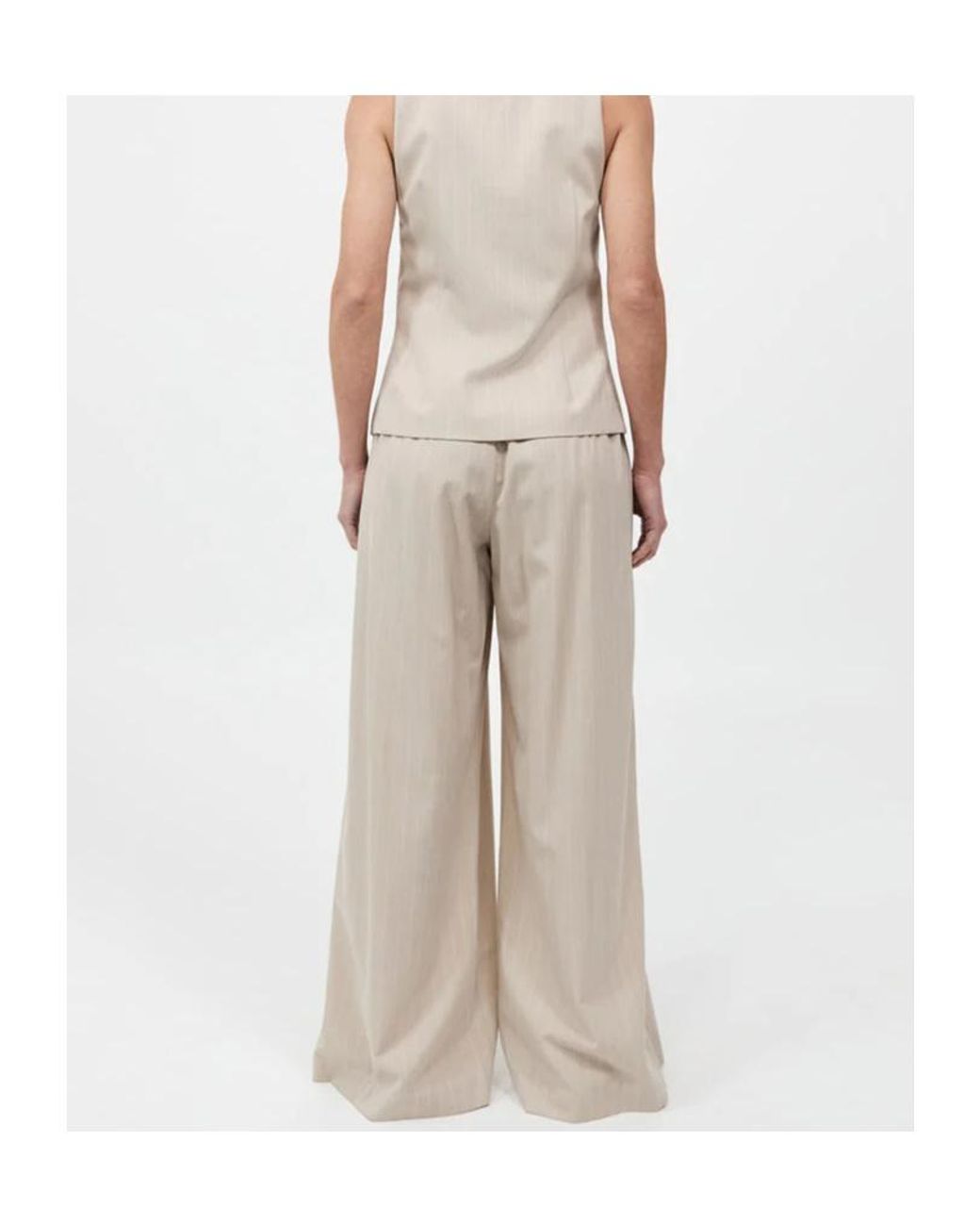 St. Agni Natural Elastic Waist Casual Pants