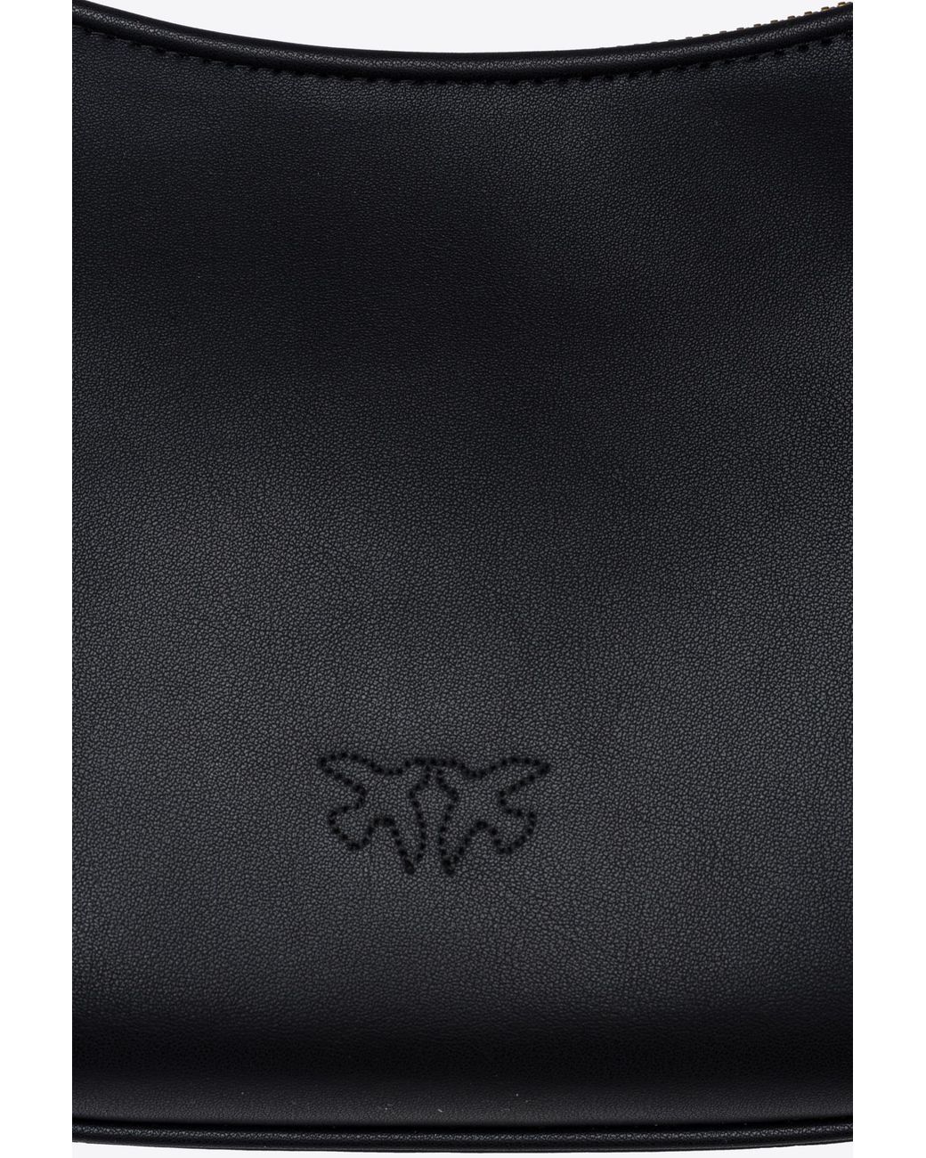 Pinko Black Half Moon Mini Love Bag