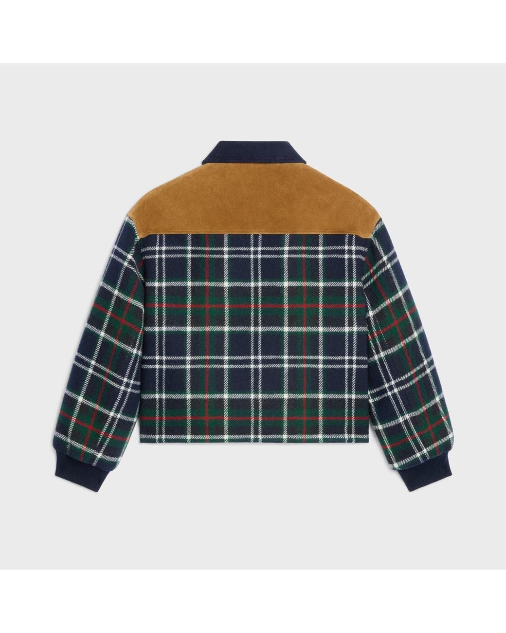 Céline Blue Triomphe Blouson Jacket