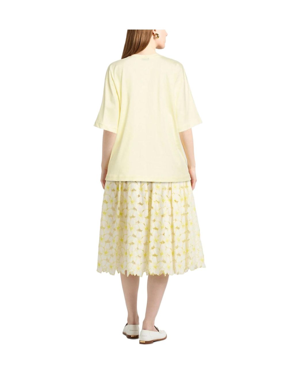 Burberry Natural Plain Basic T-Shirts
