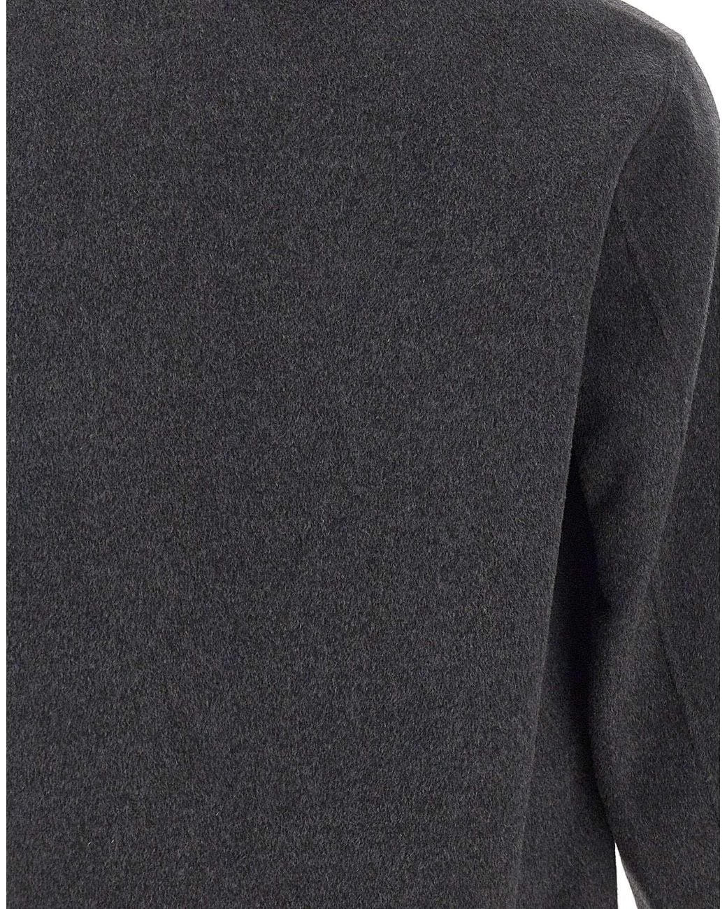 Aspesi Gray Wool Double Jacket for men