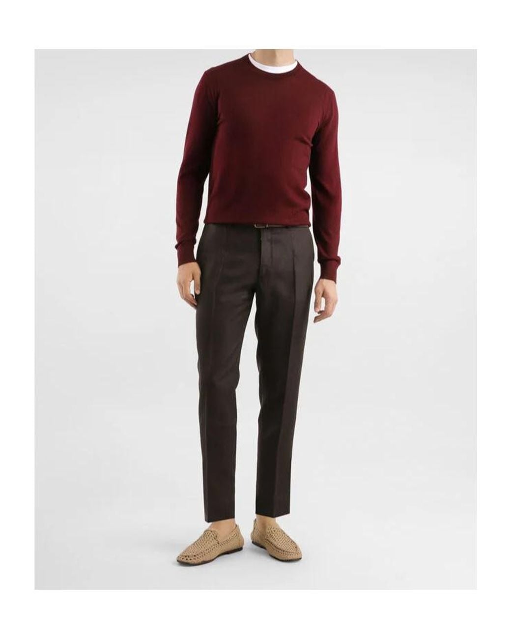 Dolce & Gabbana Logo Embroidered Crewneck Pullover for men