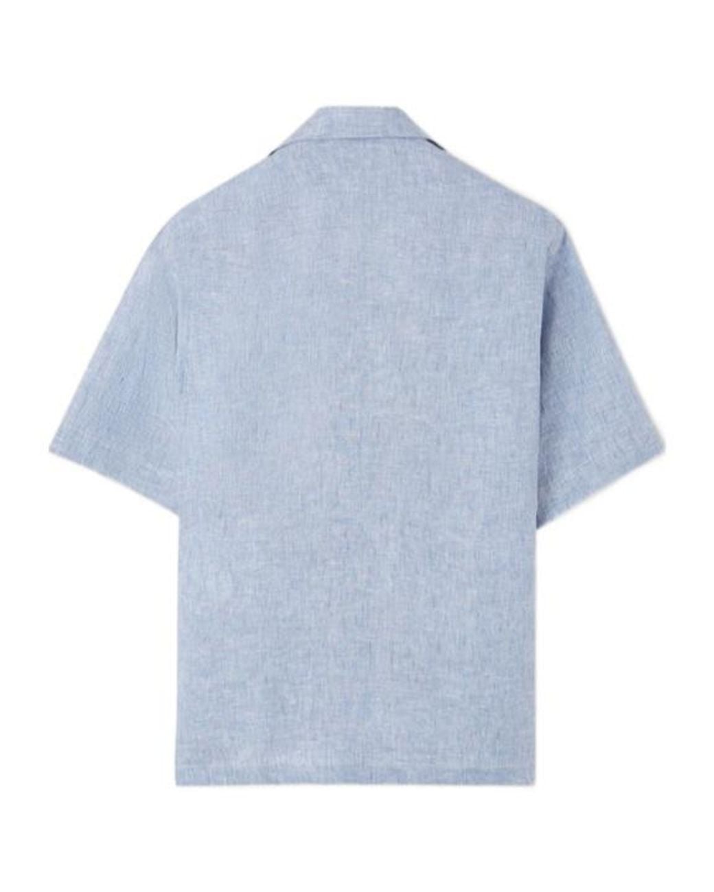 Loro Piana Blue Federico Shirt for men