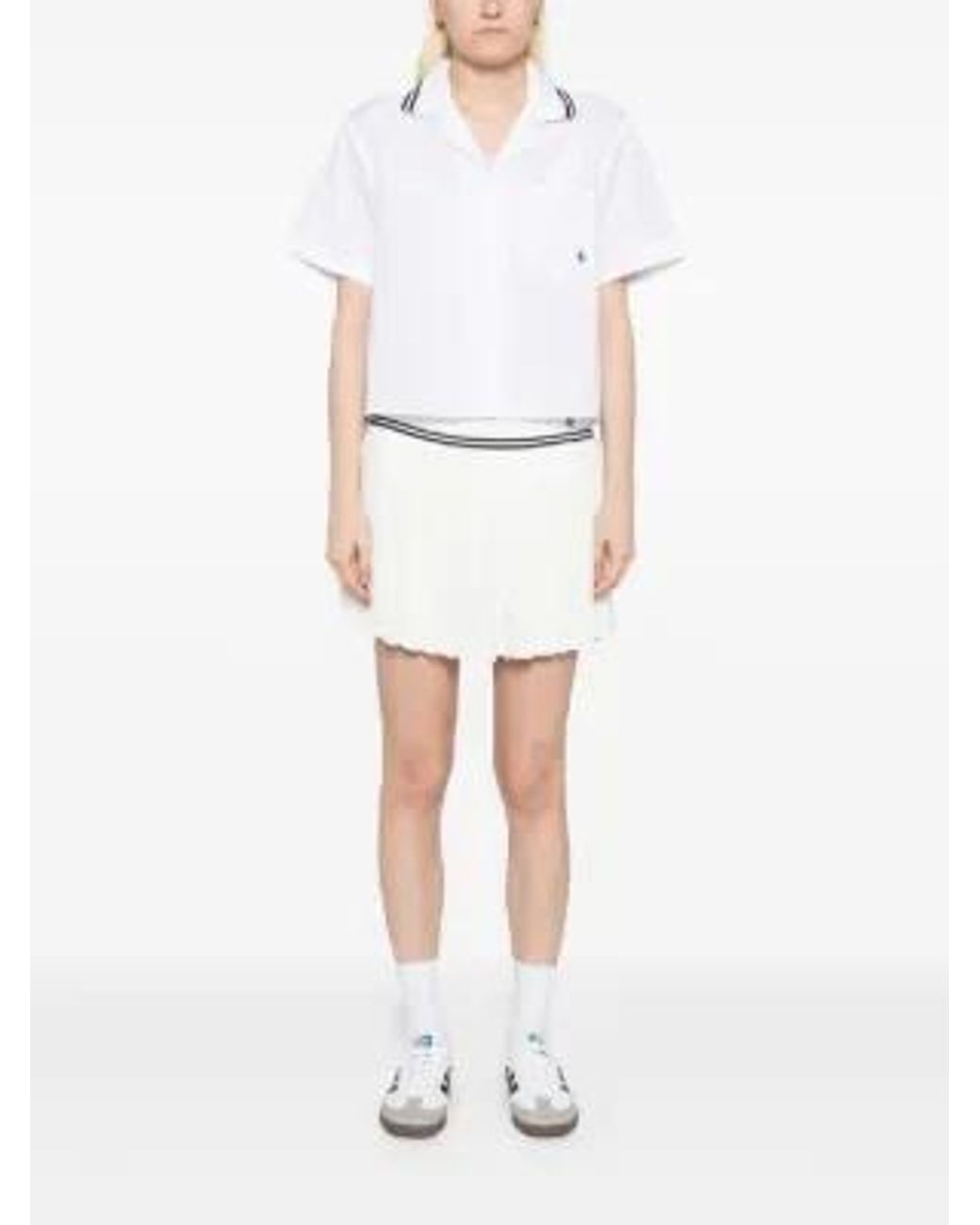 Sporty & Rich White Src Buttoned Shirt