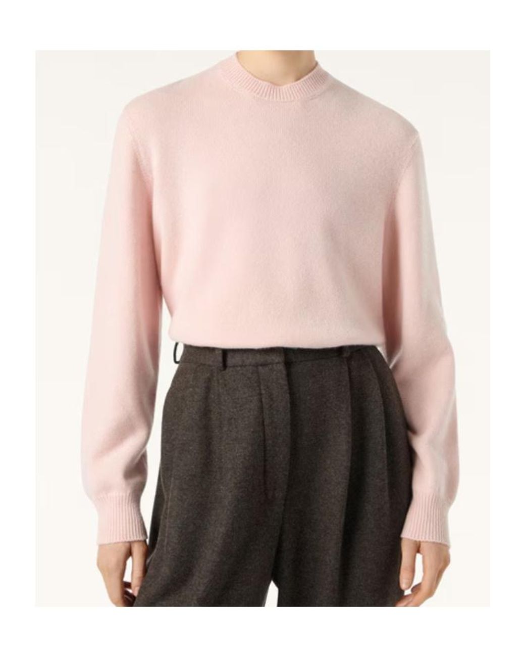 Loro Piana Pink Parksville Crewneck