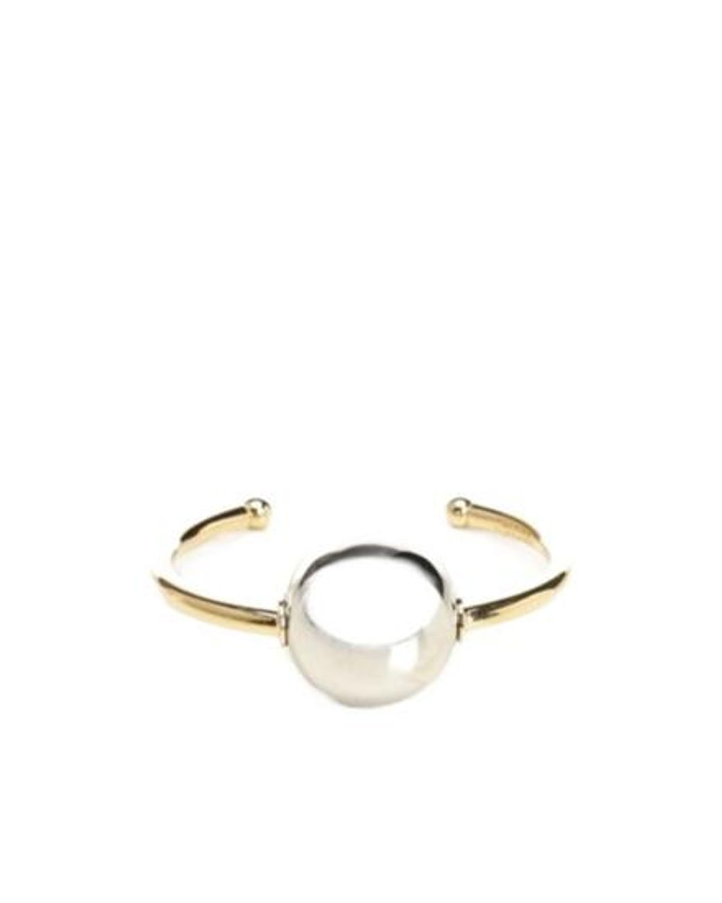 Isabel Marant Metallic Ga Open Cuff Bracelet