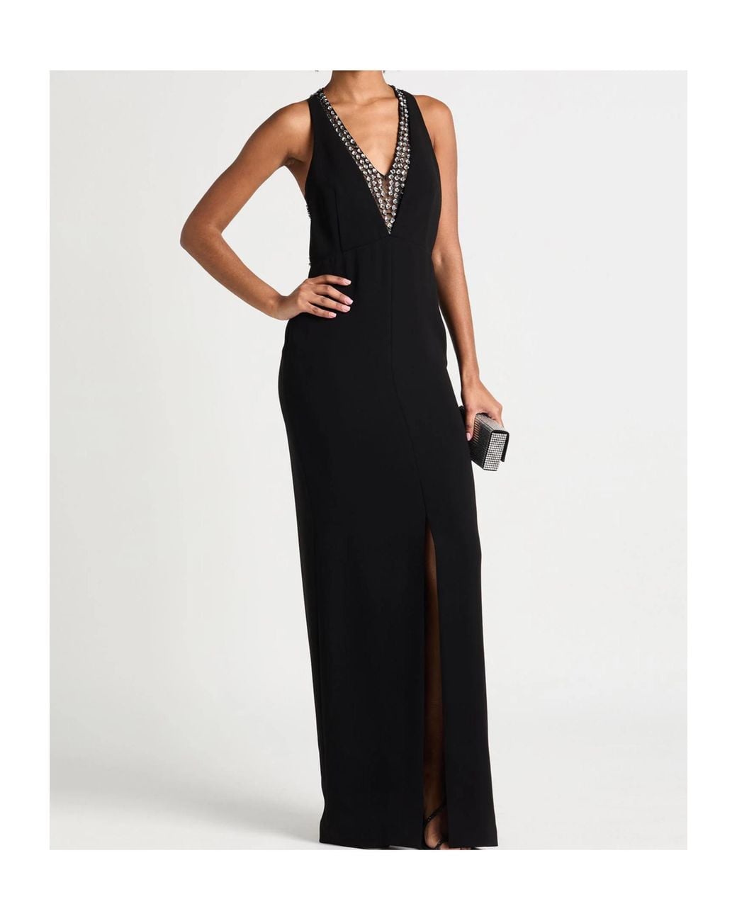 Max Mara Black Long Dress