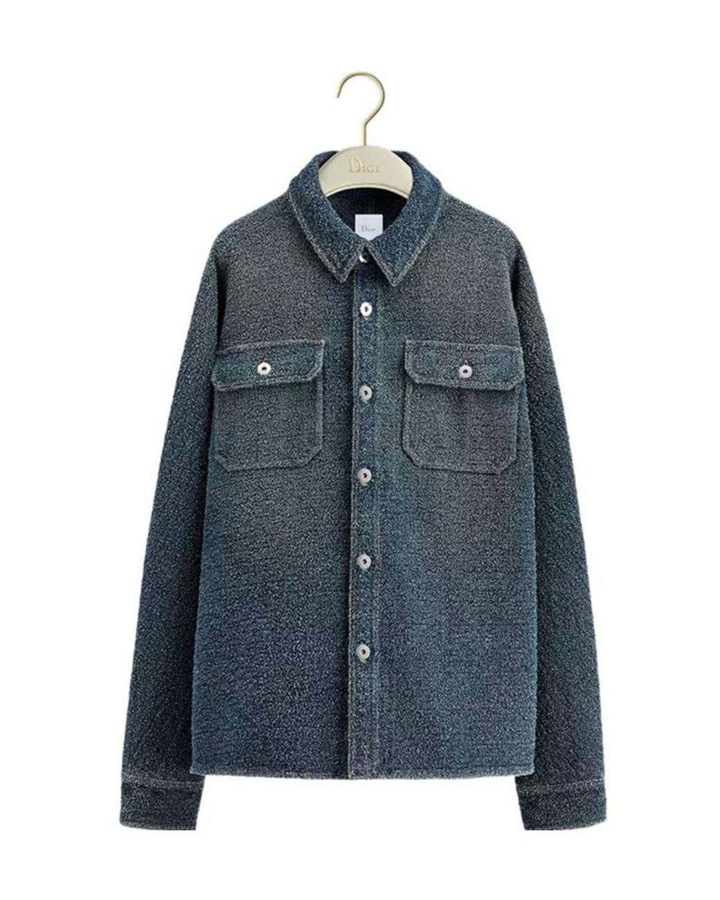Dior Blue Oversized Shirt