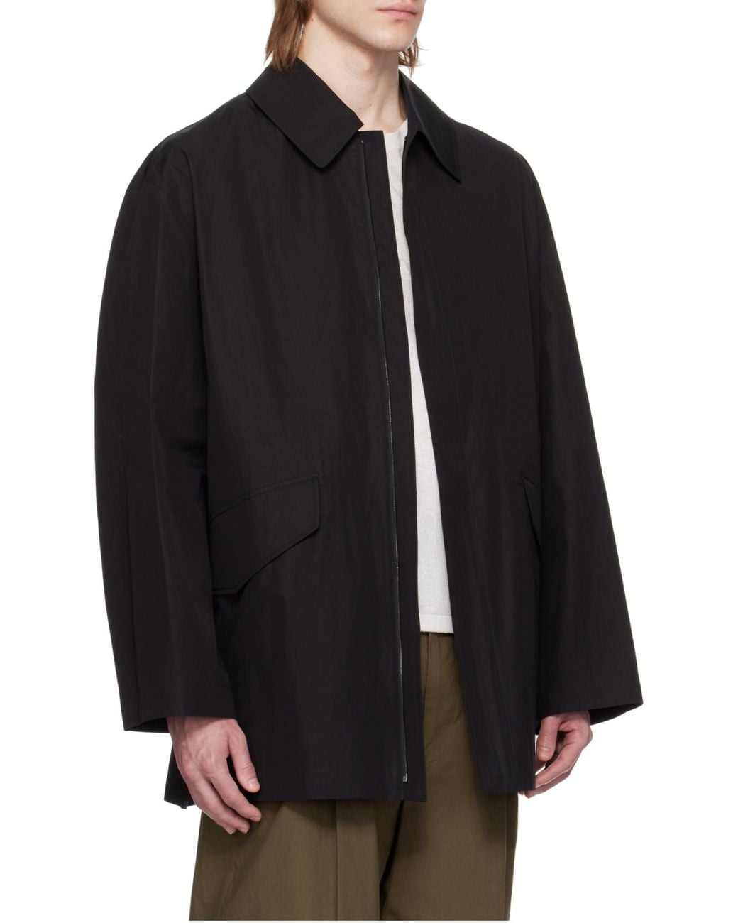 The Row Black Noe Jacket for men