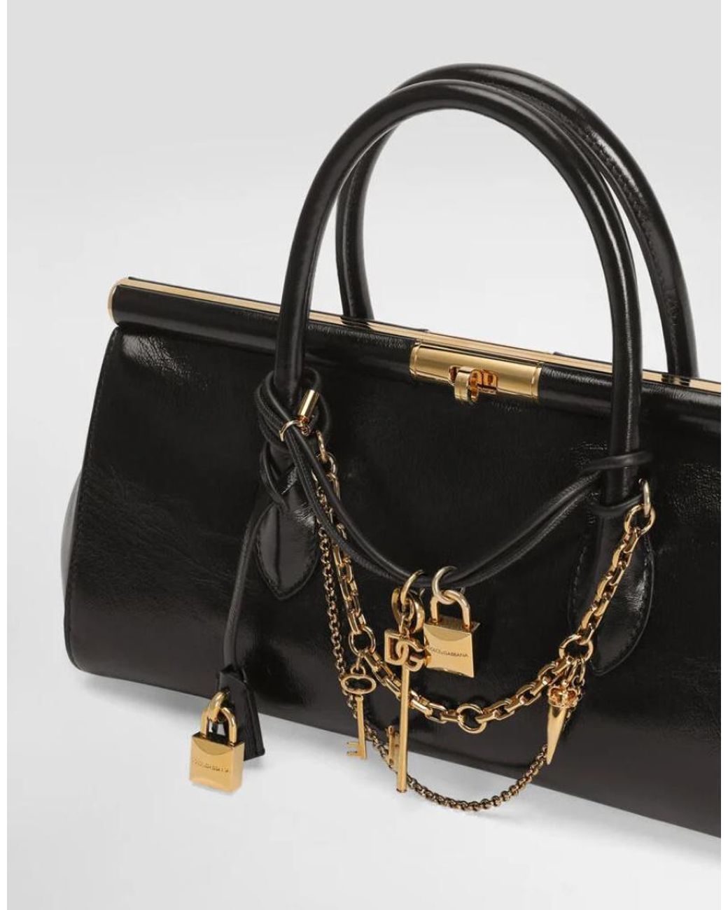 Dolce & Gabbana Black Marlene Everyday Bag
