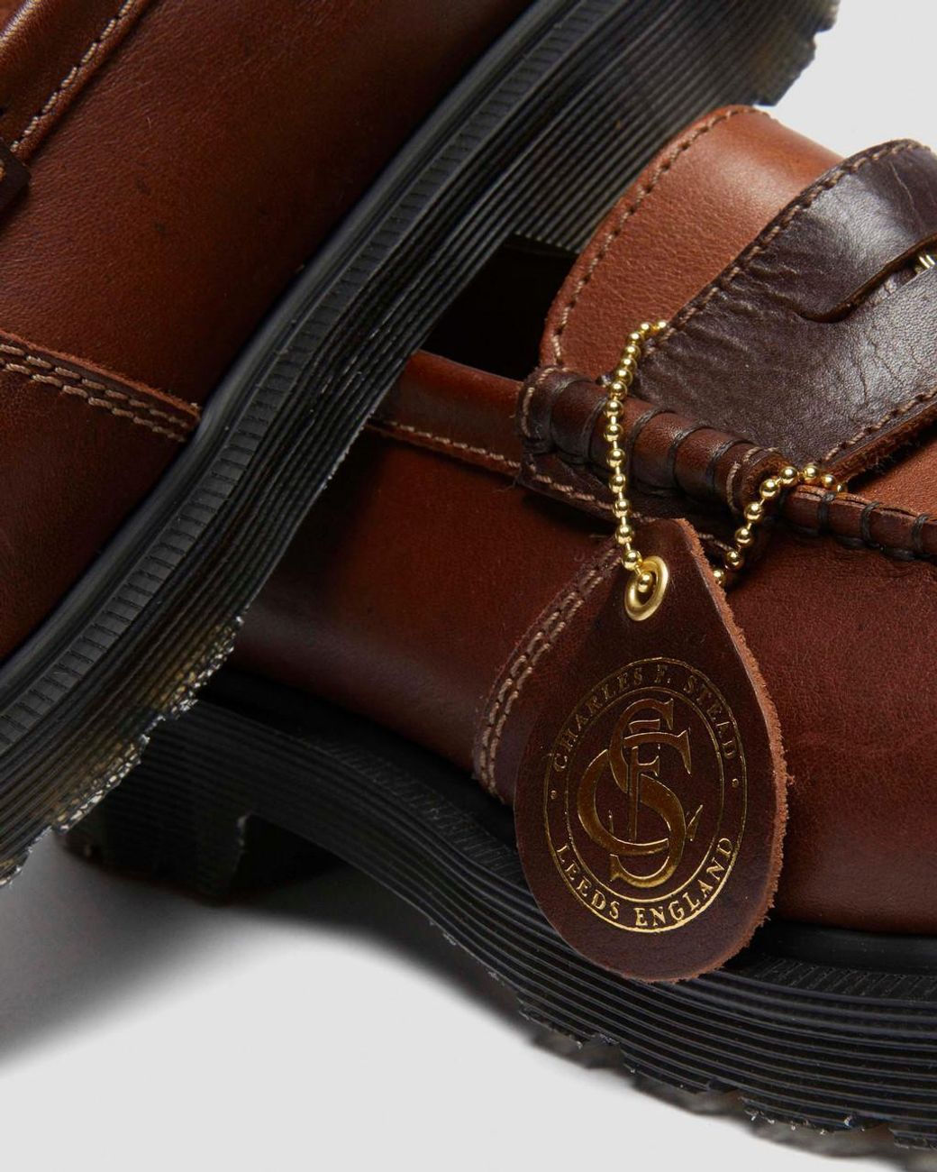 Dr. Martens Brown Penton Penny Loafers for men