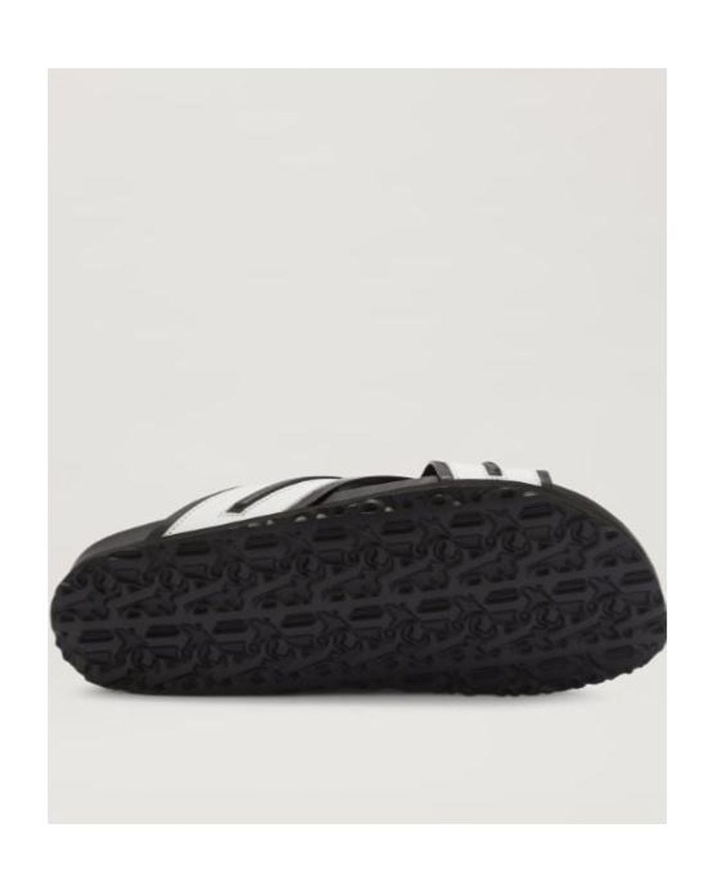 Palm Angels Brown Striped Criss-Cross Slides for men