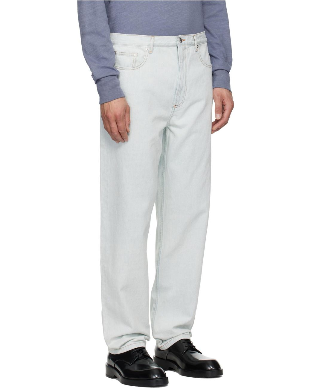 A.P.C. White Martin Jeans for men