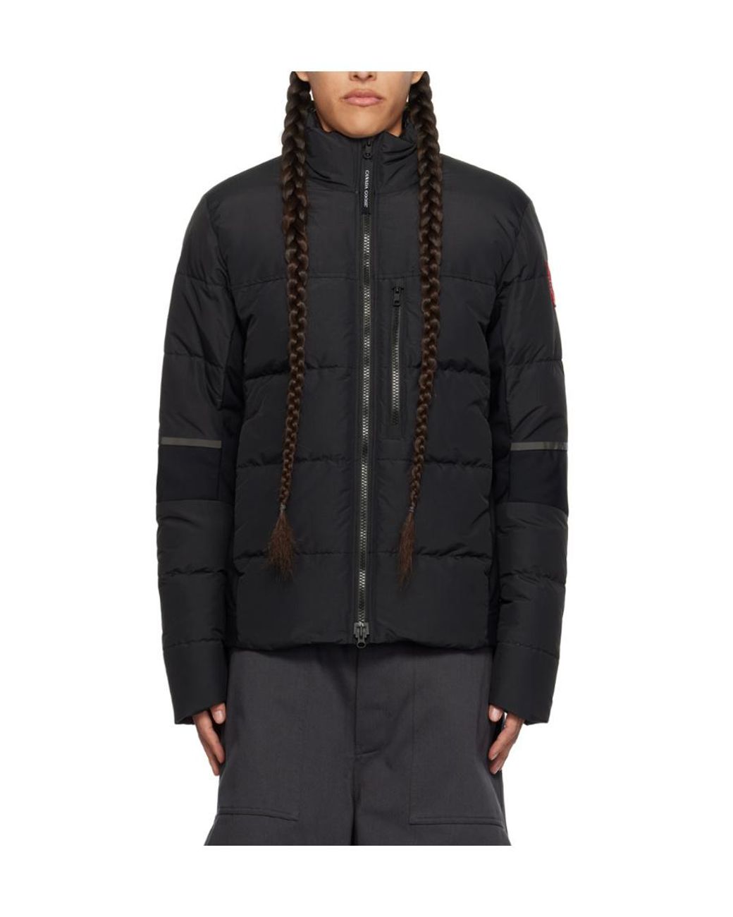 Canada Goose Blue Hybridge Down Jacket for men