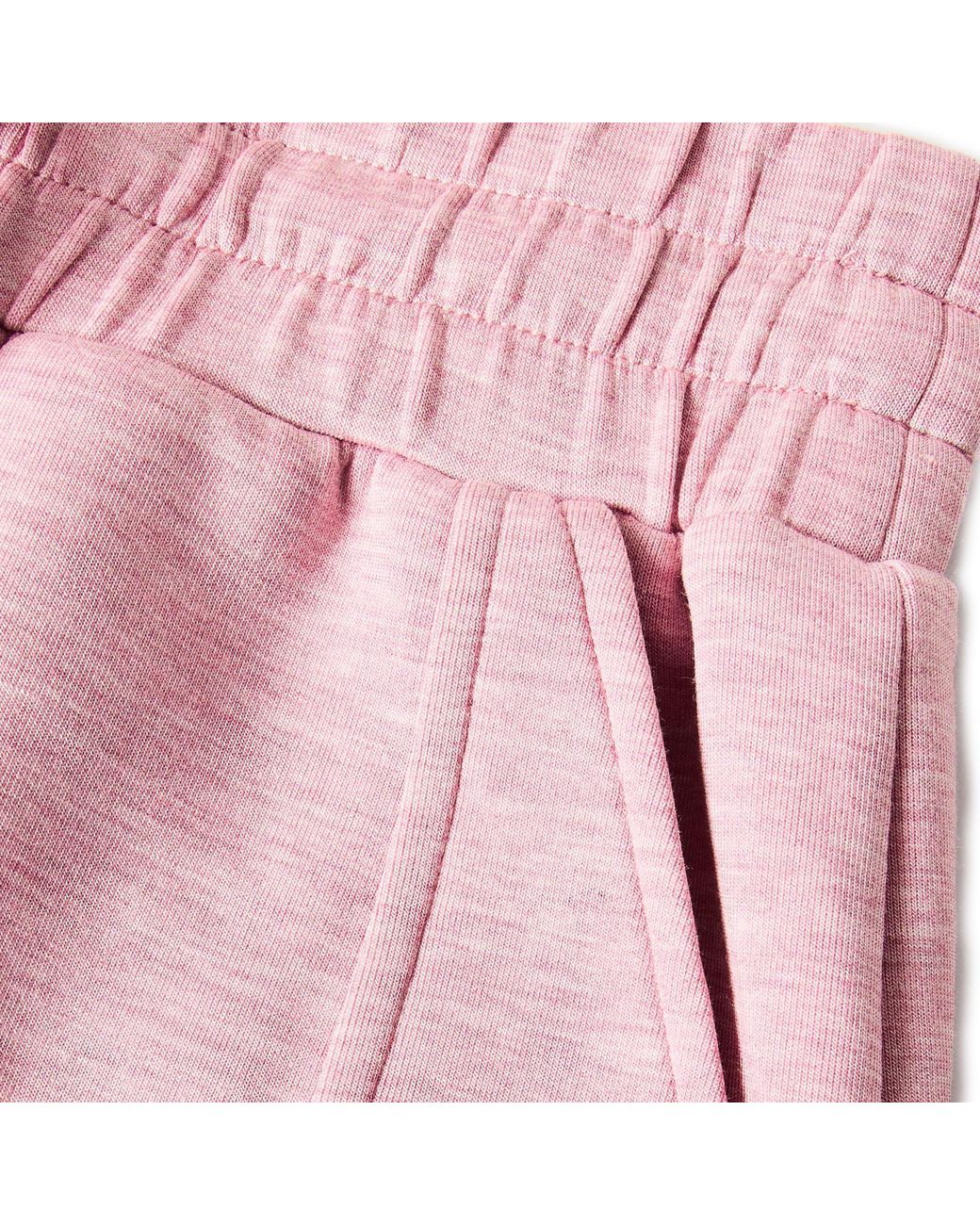 Varley Pink Drawstring Athletic Shorts