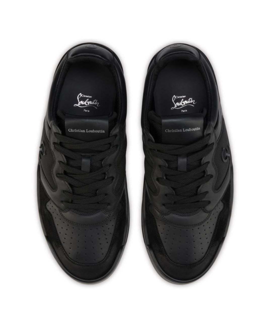Christian Louboutin Black Bsktball 1 Retro Sneakers for men