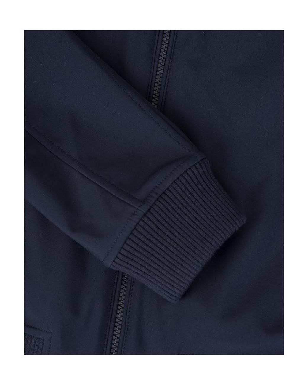 Boss Blue Logo Details Casual Jacket for men