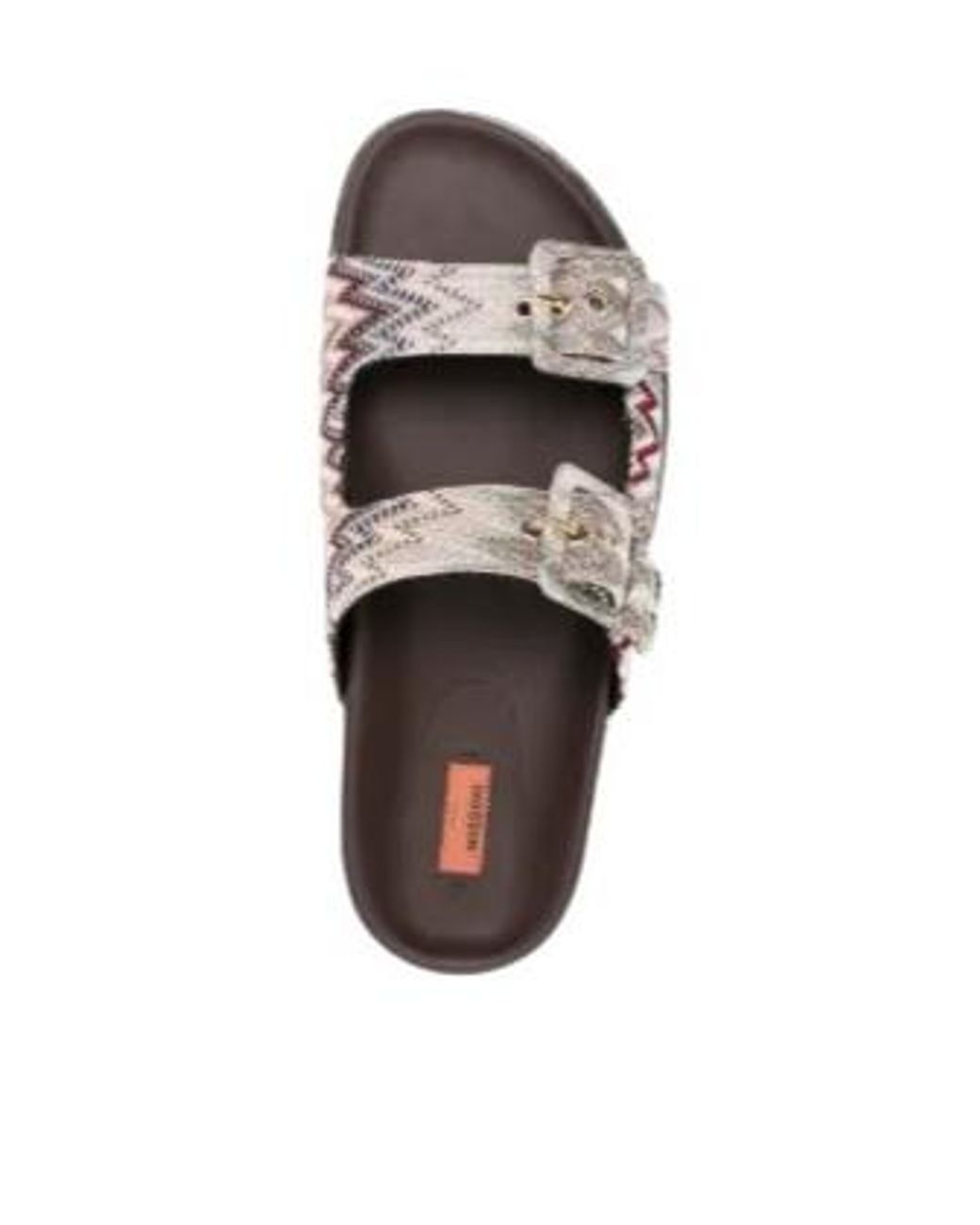 Missoni Brown Clear Snake Sandal
