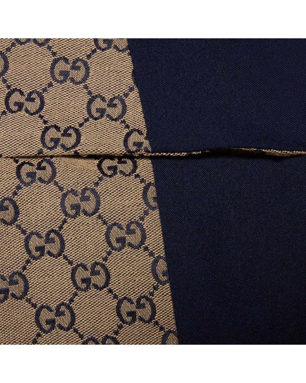 Gucci Brown Gg Straight Leg Trousers for men