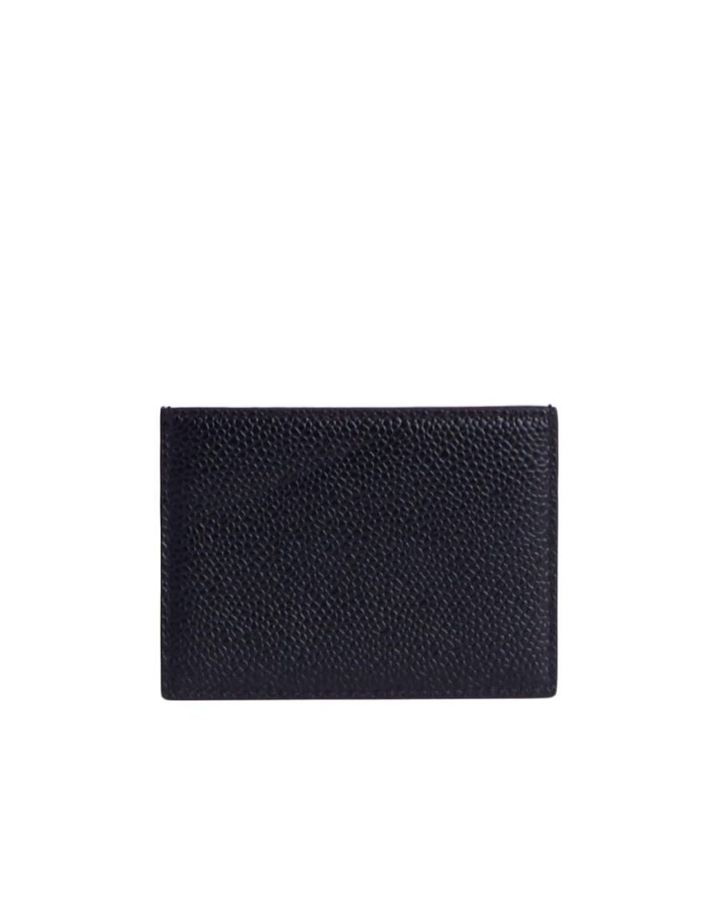 Thom Browne Blue Logo Cardholder for men