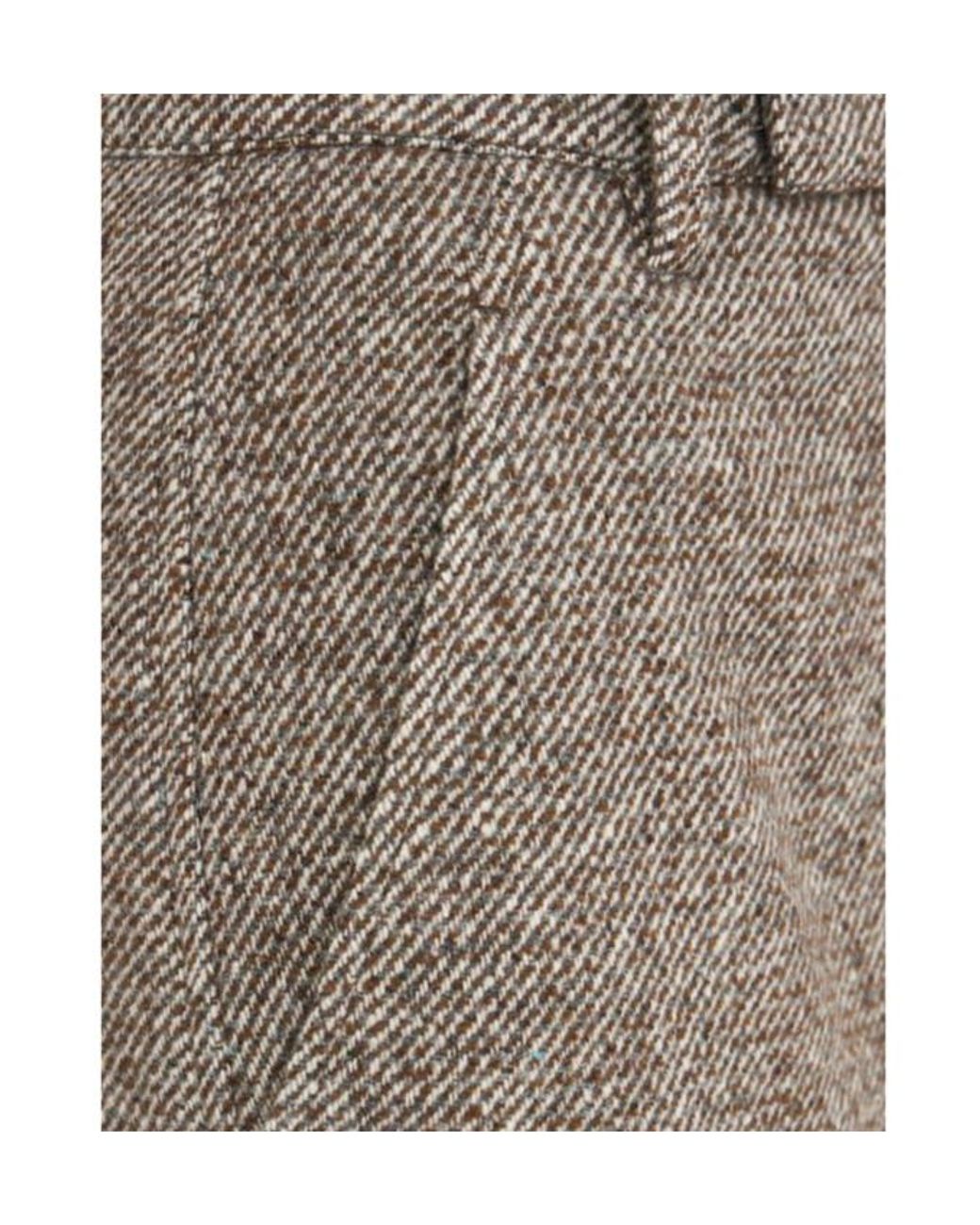 Brunello Cucinelli Gray Front Split Knit Long Skirt