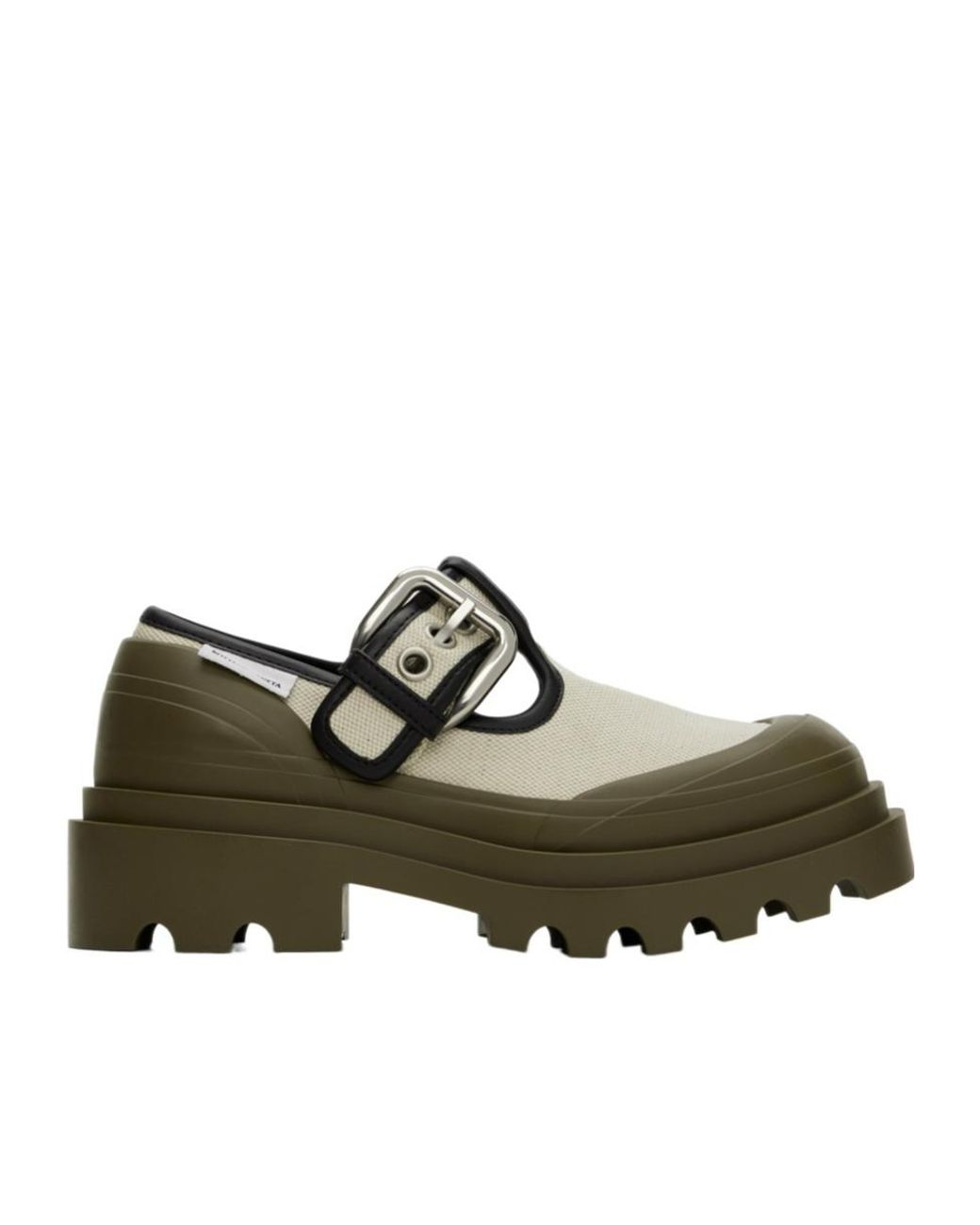 Bottega Veneta Green Trek Mary Jane Casual Shoes for men