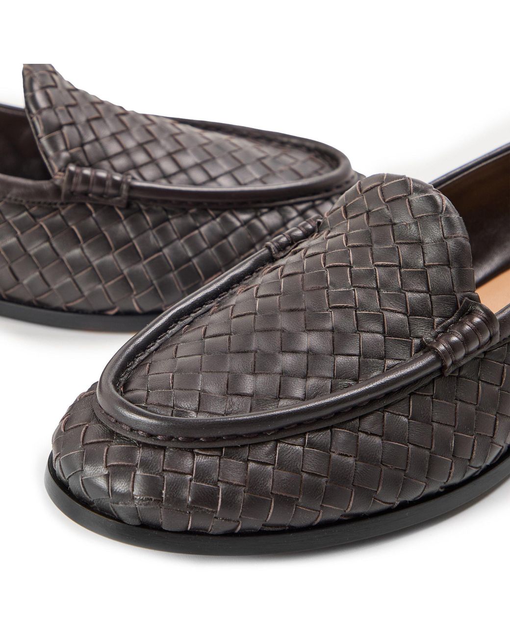 Bottega Veneta Gray Versatile Loafers for men