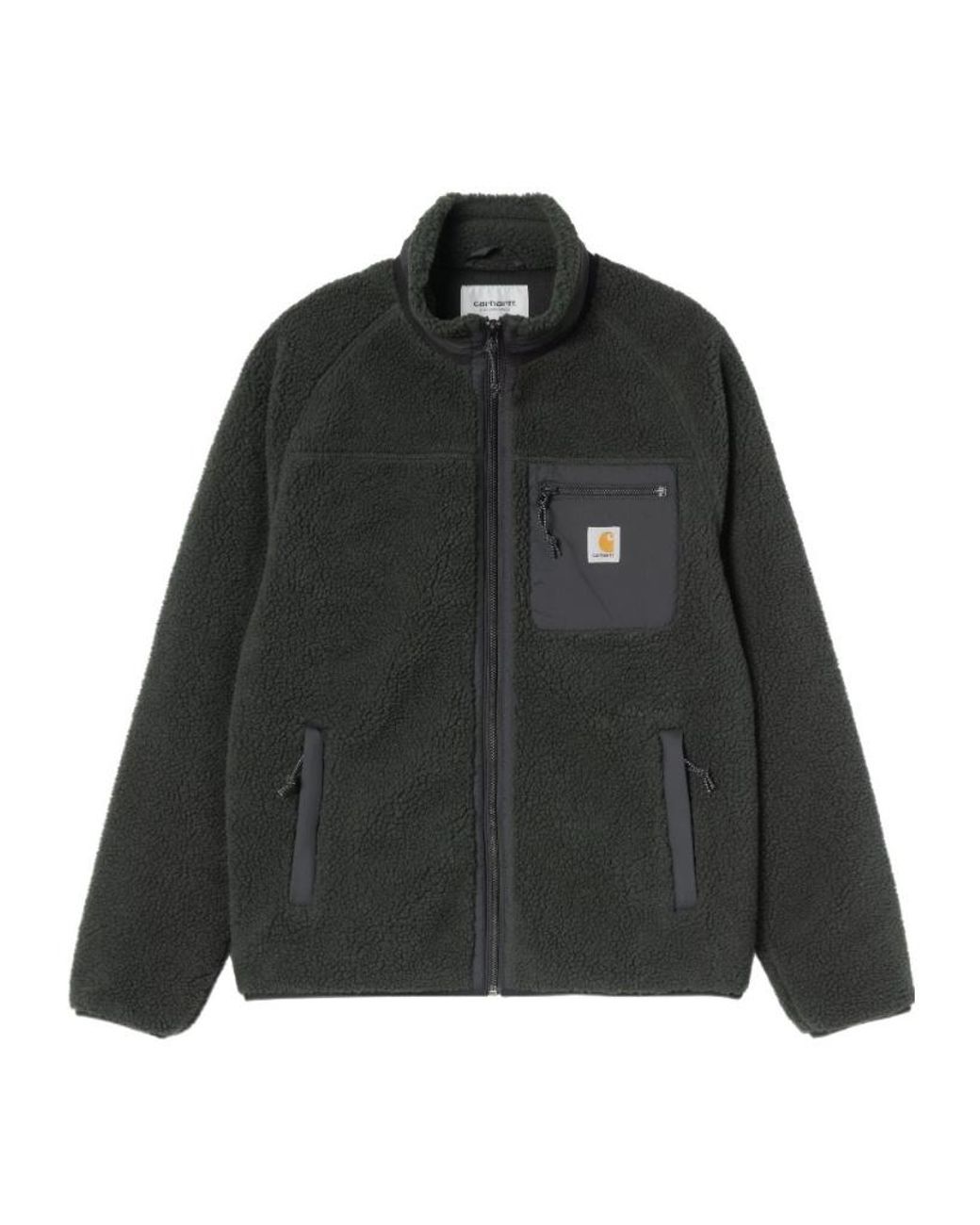 Carhartt Black Fleece Zip-Up Sweater for men