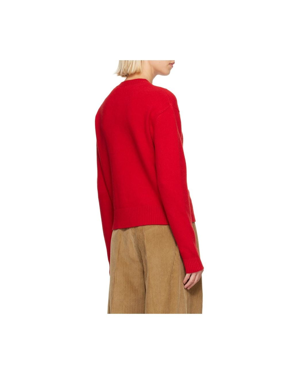 Rohe Red Classic Cardigan