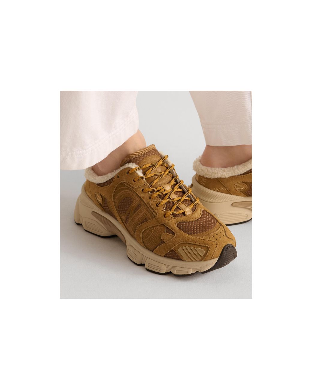 Dior Brown Alps Chrono Sneaker