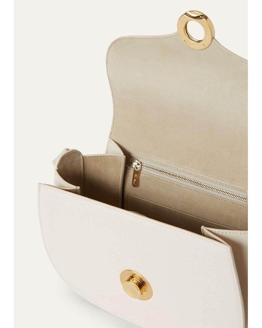 Loro Piana Natural Small Ghiera Shoulder Bag