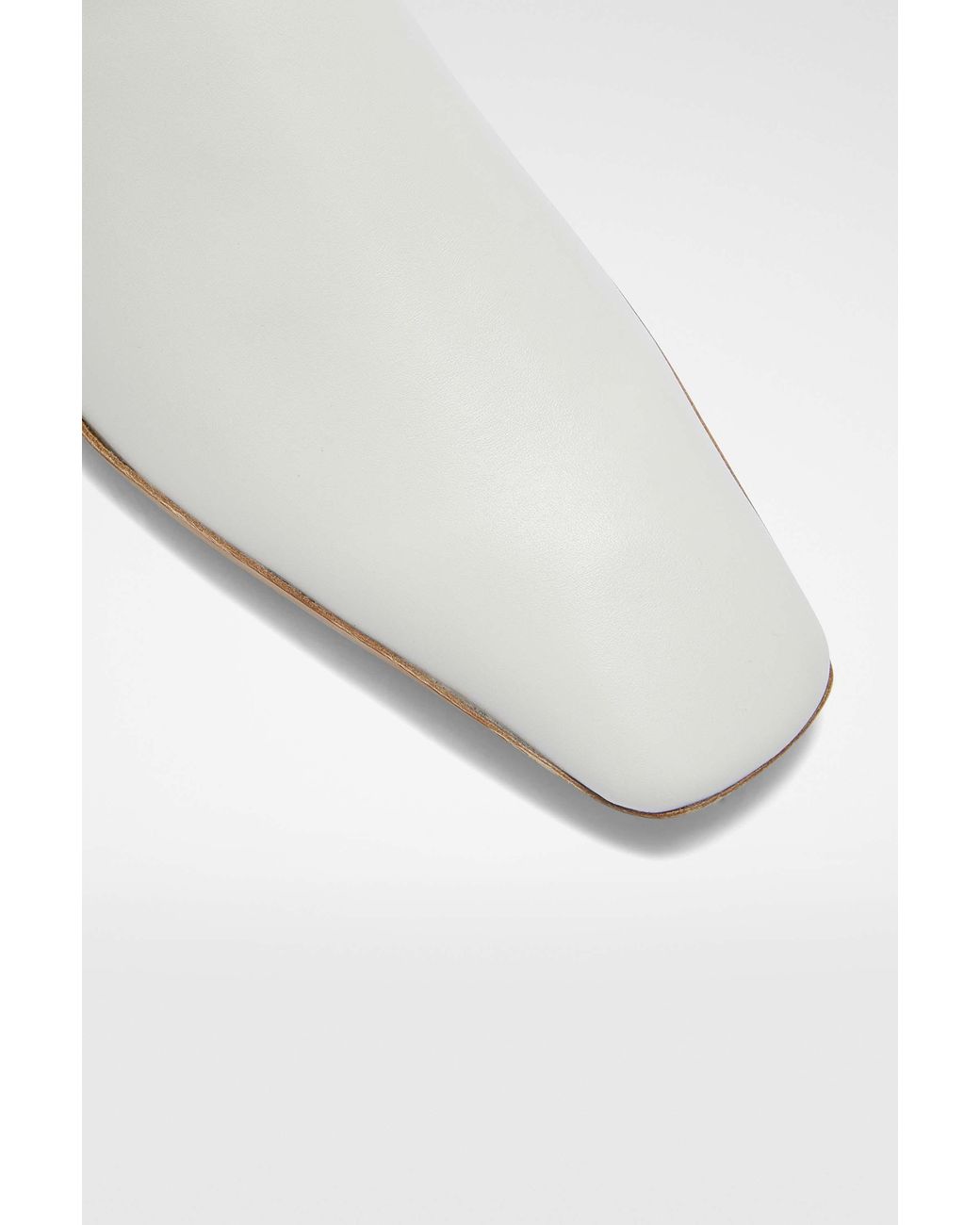 Jil Sander White Mules