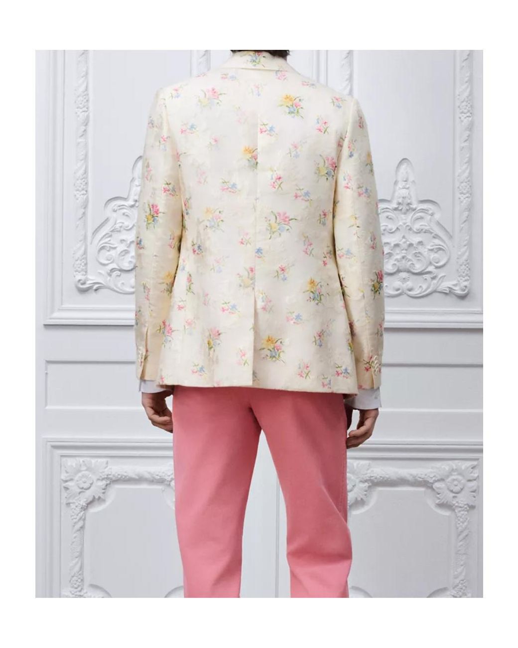 Dior White Single-Breasted Jacket for men