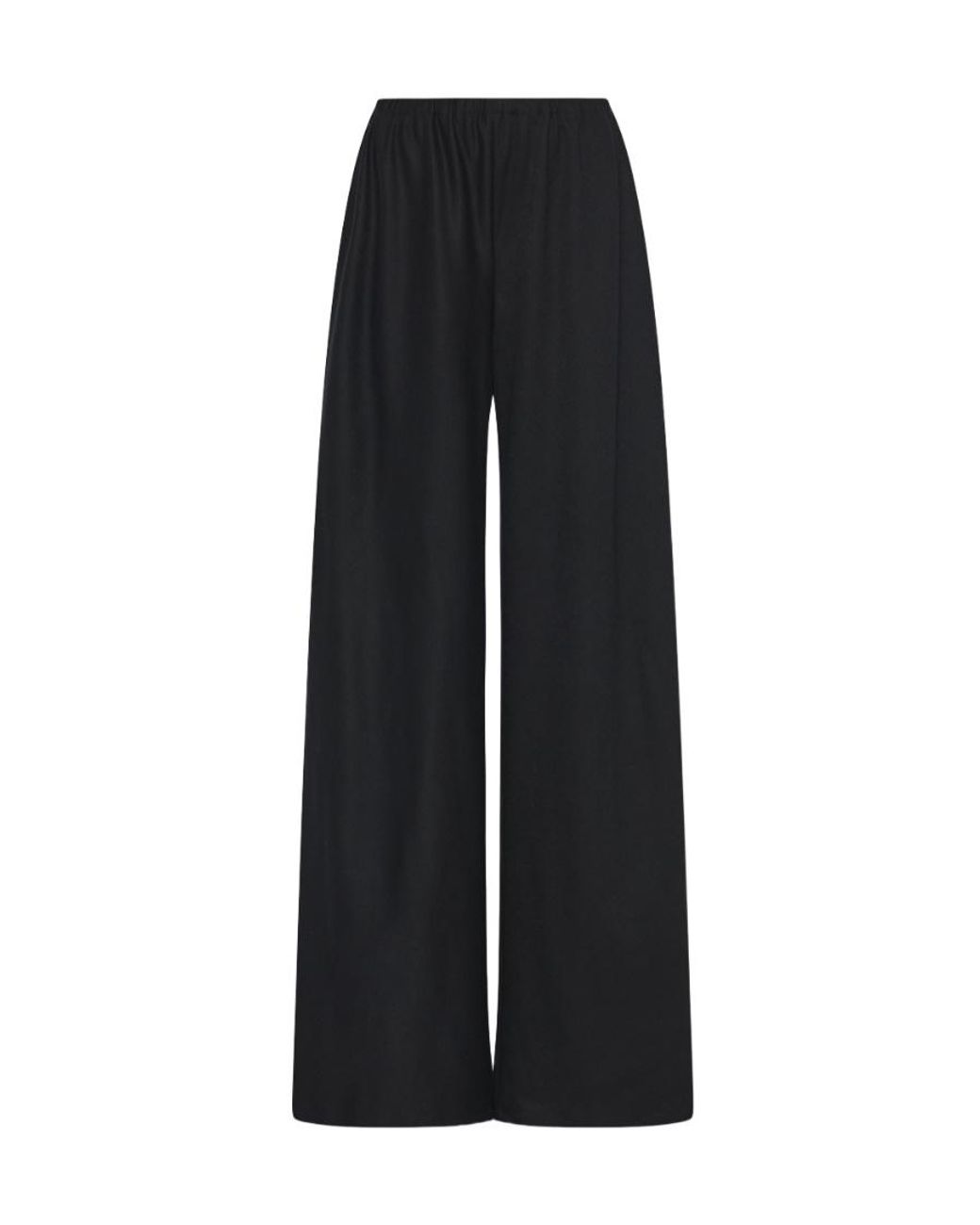 The Row Black Gala Wide Leg Pants