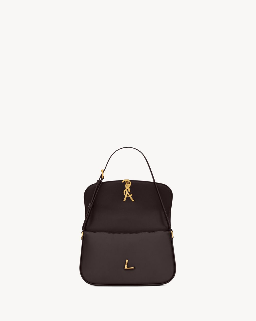 Saint Laurent Black Solferino Medium Shoulder Bag