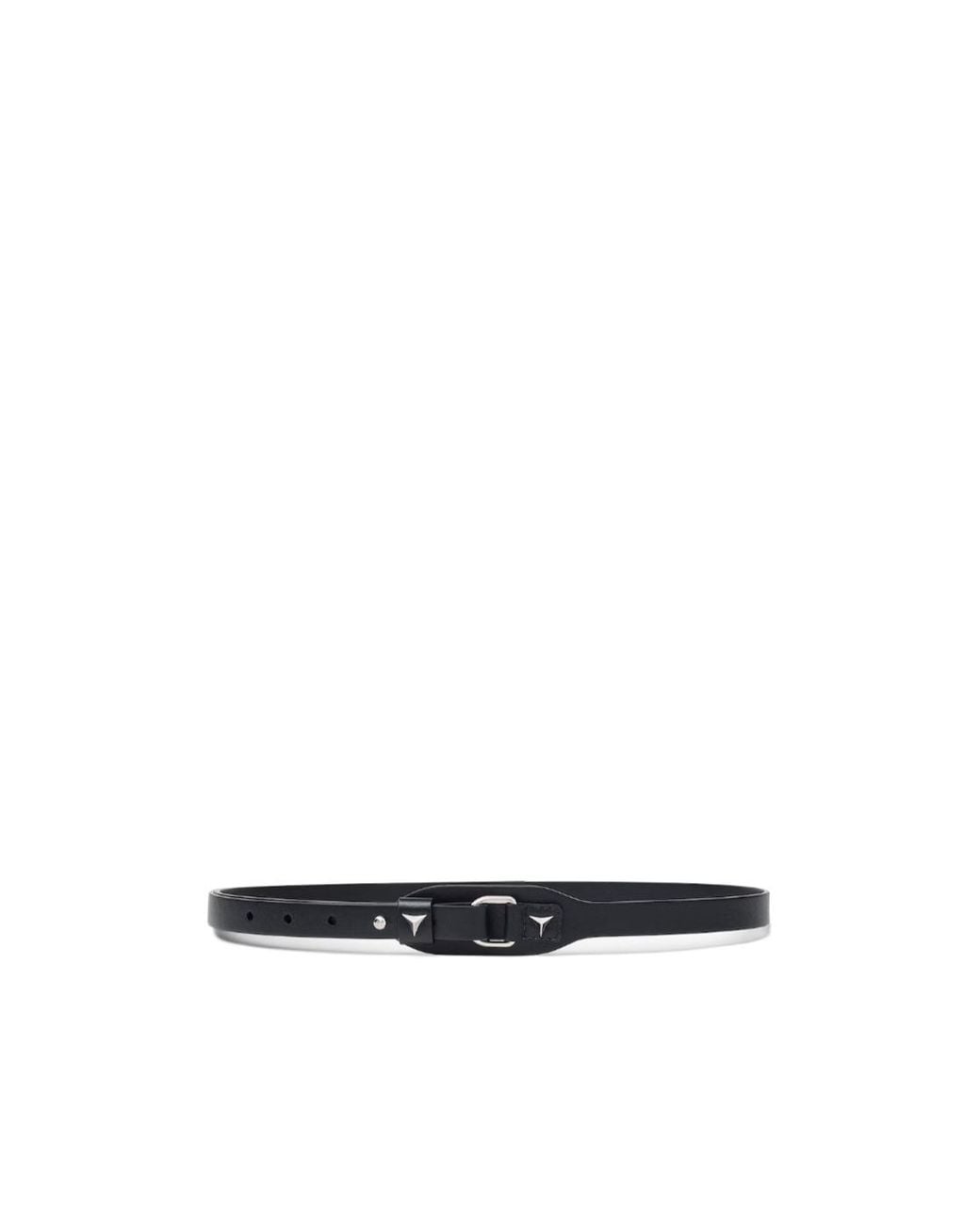 Fendi White Cuneo Leather Belt