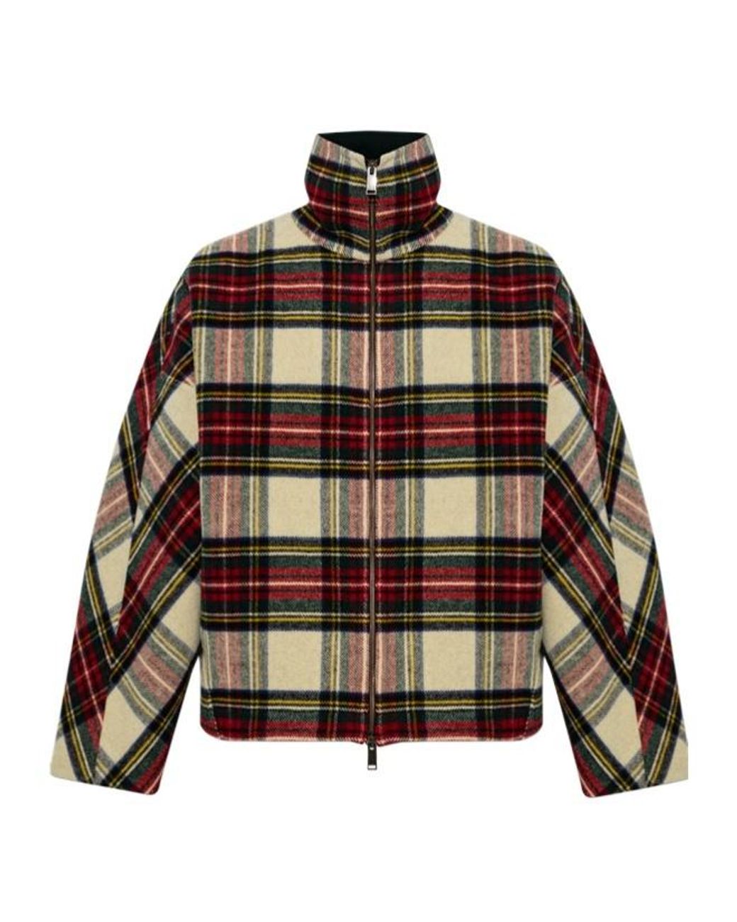 DARKPARK Brown Aj Checked Insulated Jacket