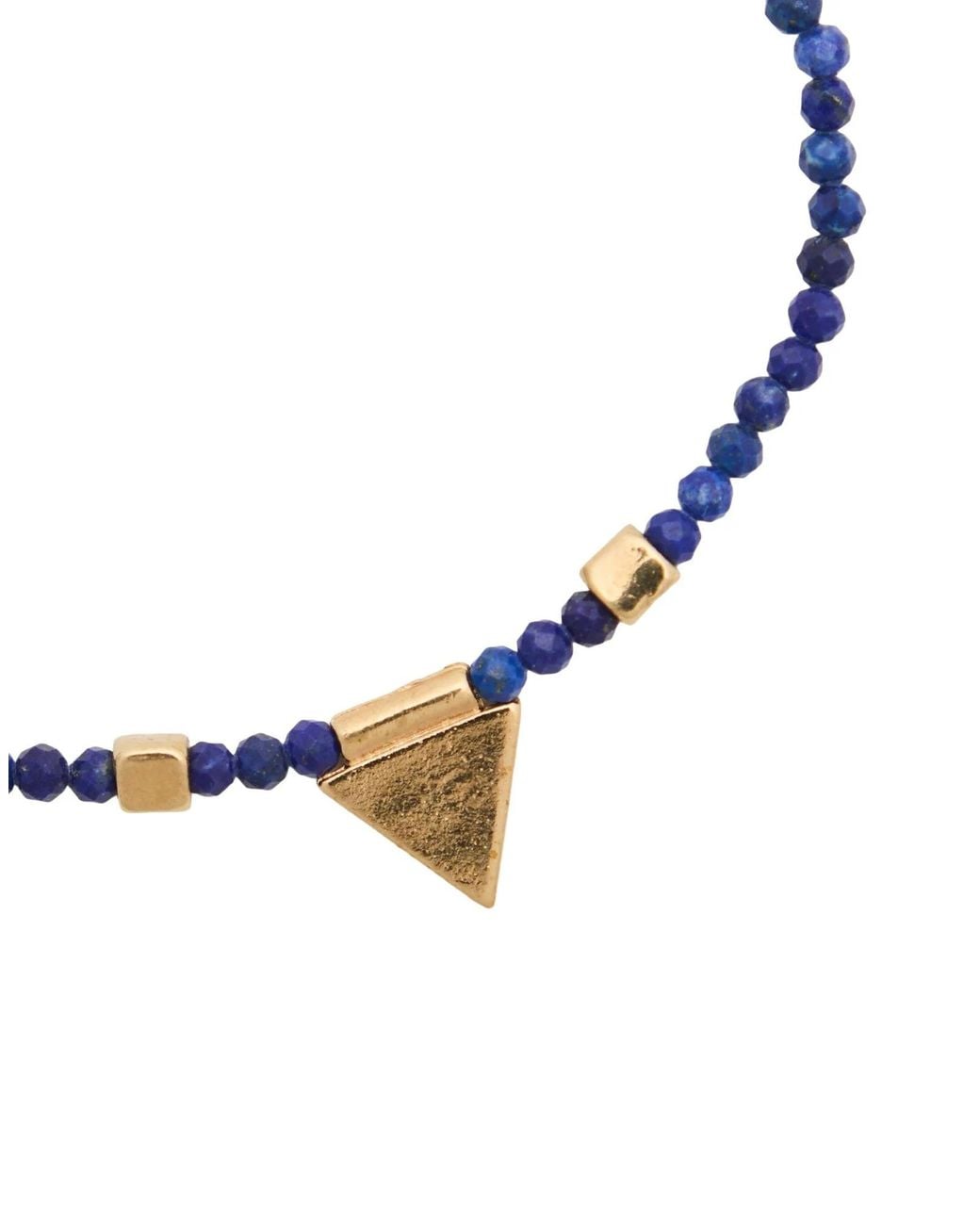 Isabel Marant Blue Metal Necklaces