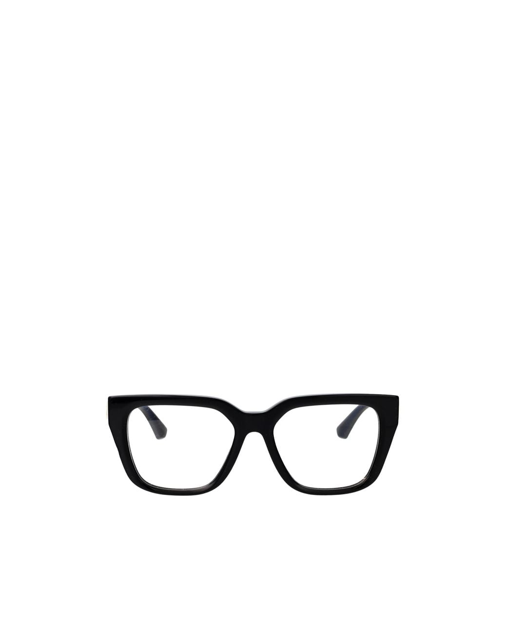 Burberry White Eyewear Square Frame Glasses