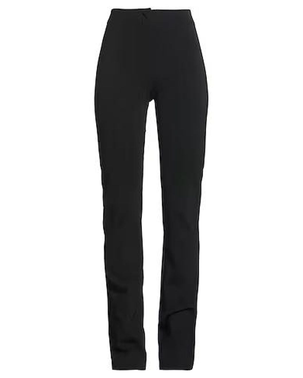 Sportmax Black Stretch Boot-Cut Pants