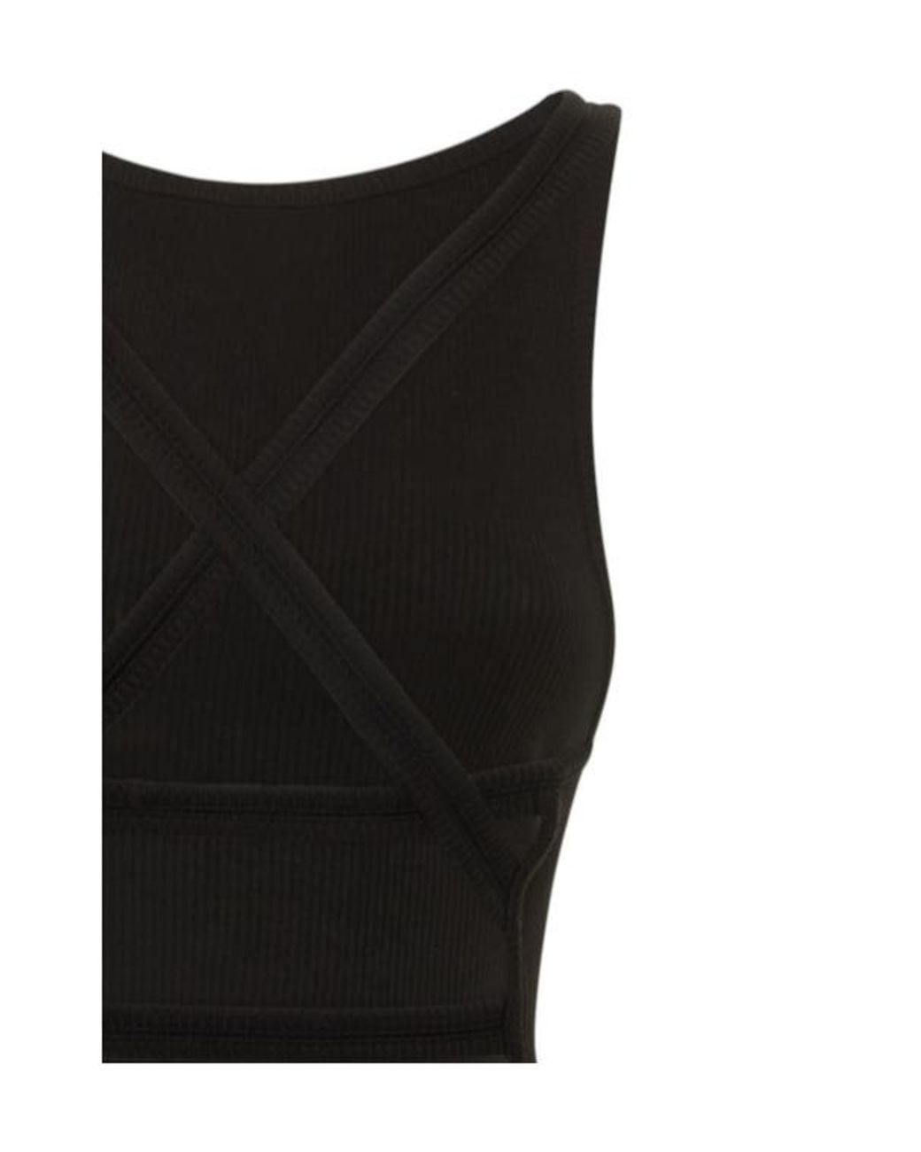 Agolde Black Knitted Bodysuit