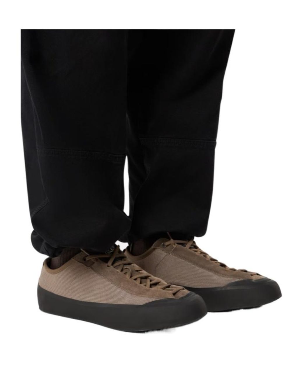 Stone Island Brown Low-Top Sneakers for men
