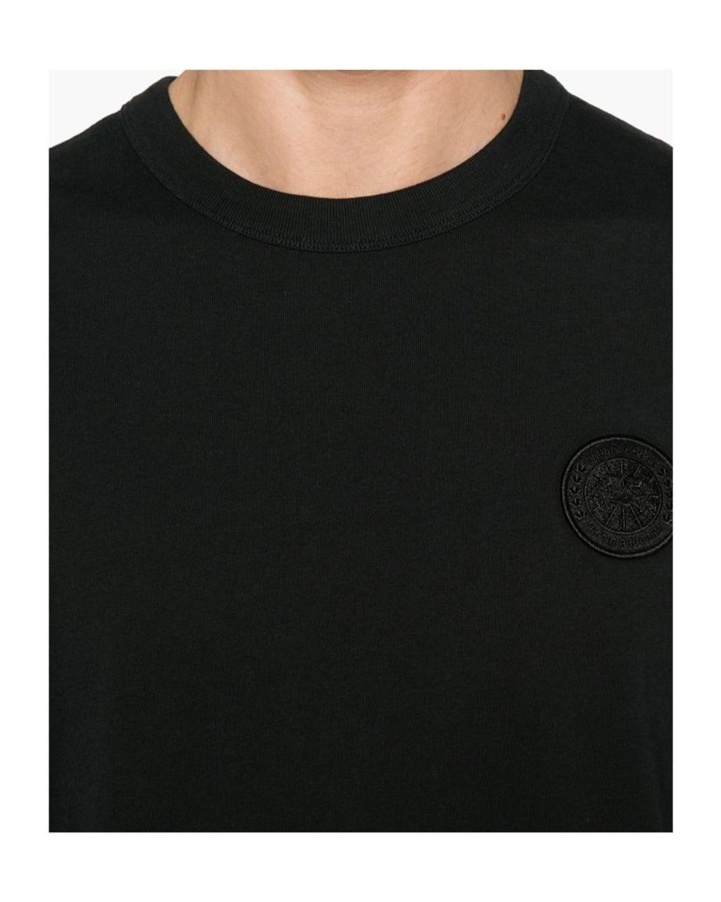 Canada Goose Black Gladstone T-Shirt for men