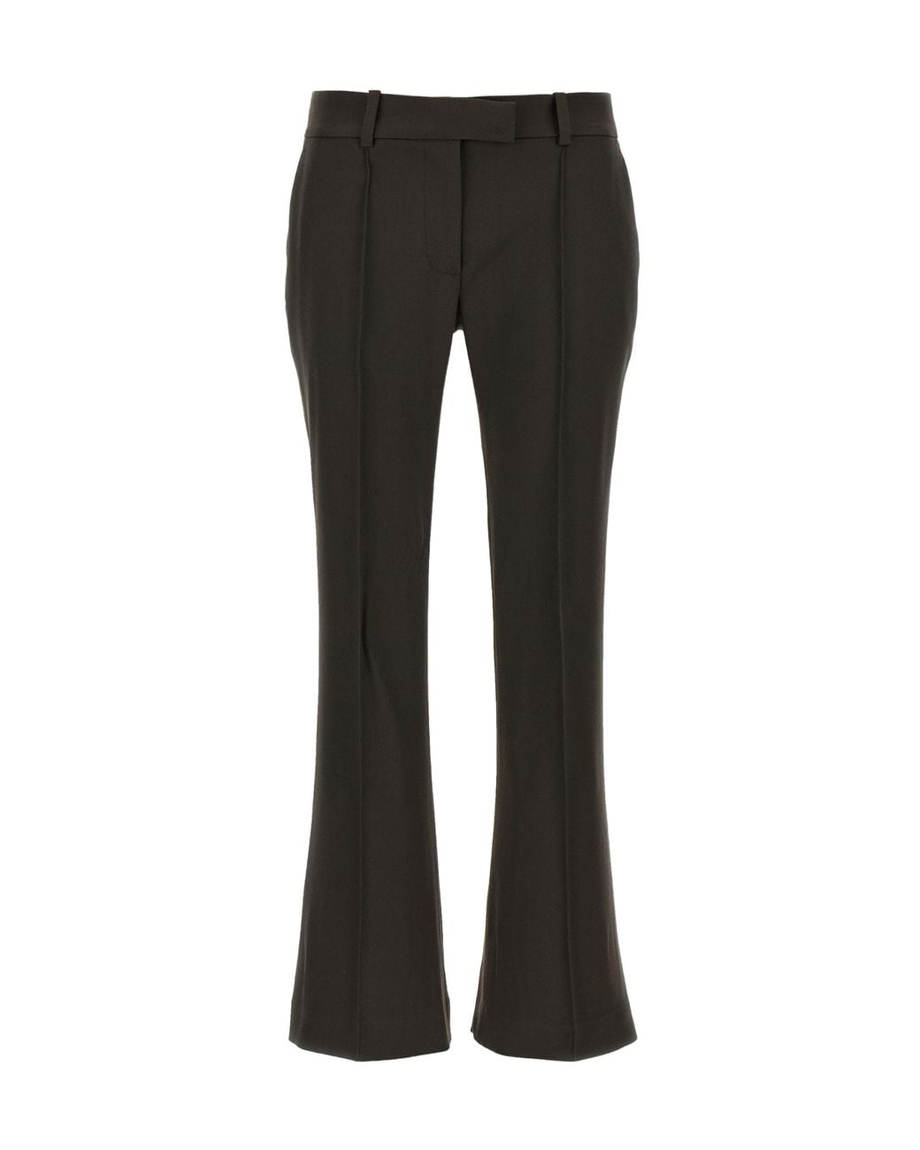 The Attico Black Belt Loops Slacks