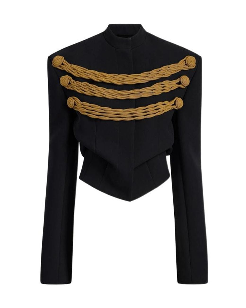 Khaite Black Long-Sleeve Casual Jacket